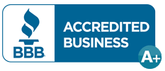 BBB Accredited with A+ Rating