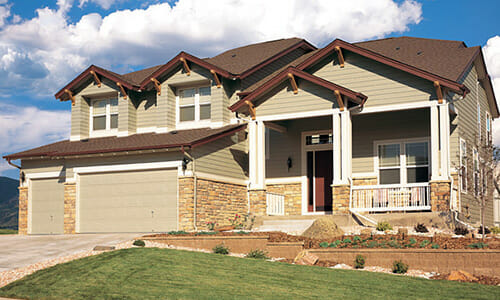 Minnesota home with wood shake shingles on roof
