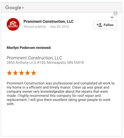 customer testimonial