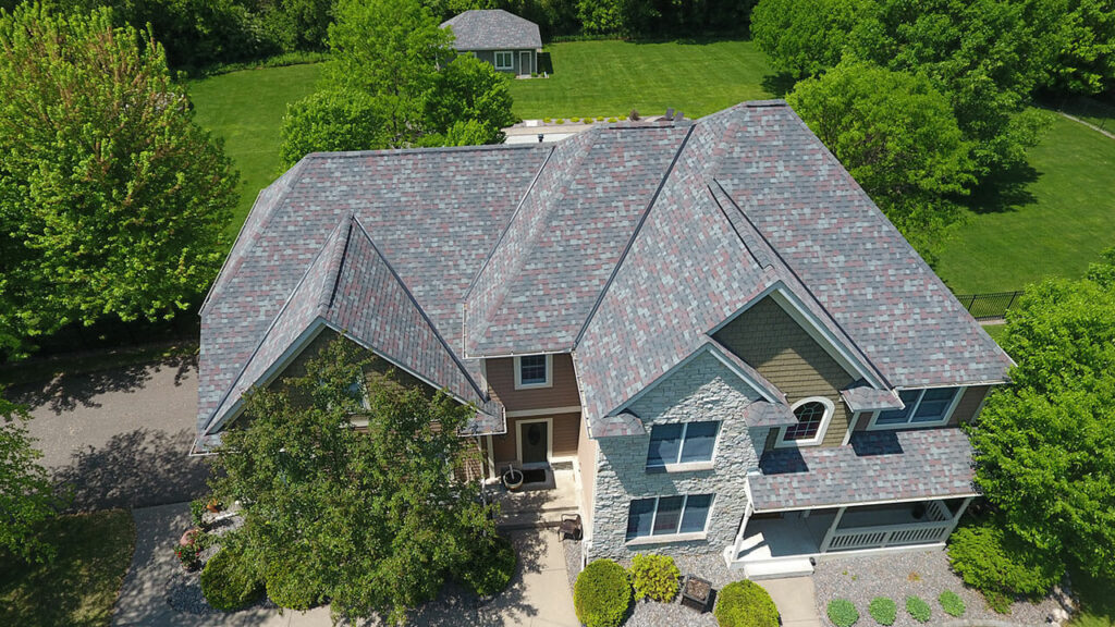 beautiful new roof installed on home in Minneapolis