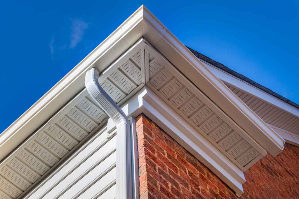 seamless gutter installation, Prominent Construction Roofing