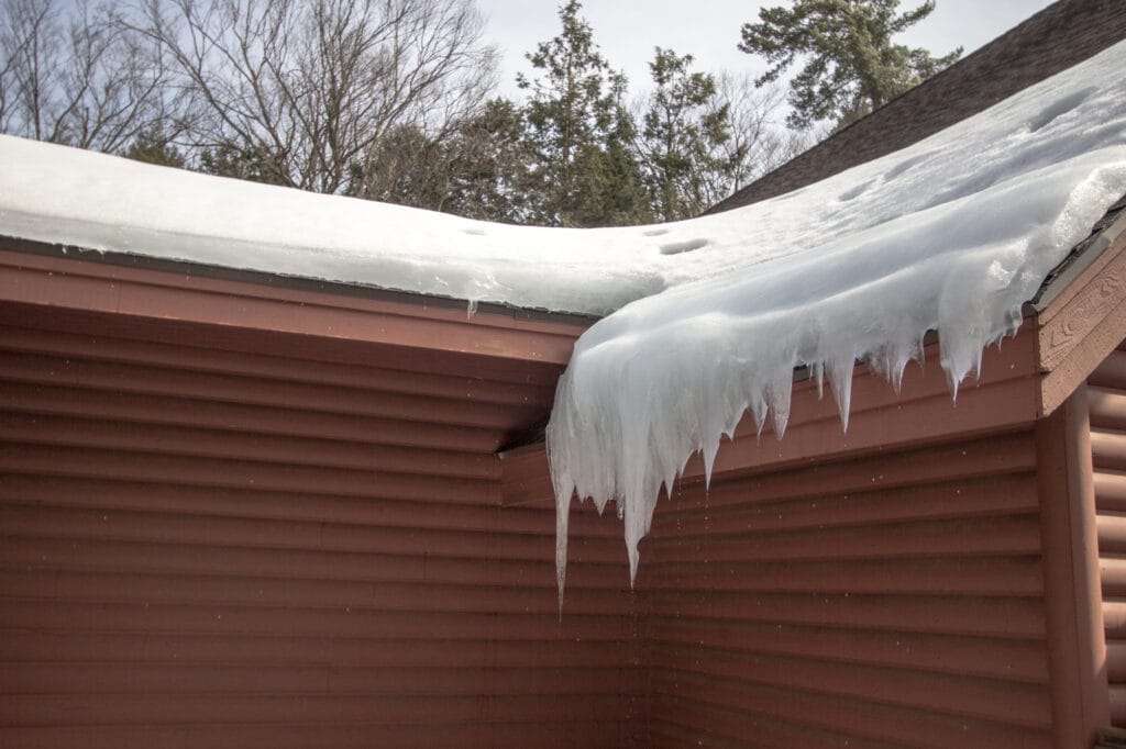 ice damming, ice dam damage, water damage, Minneapolis